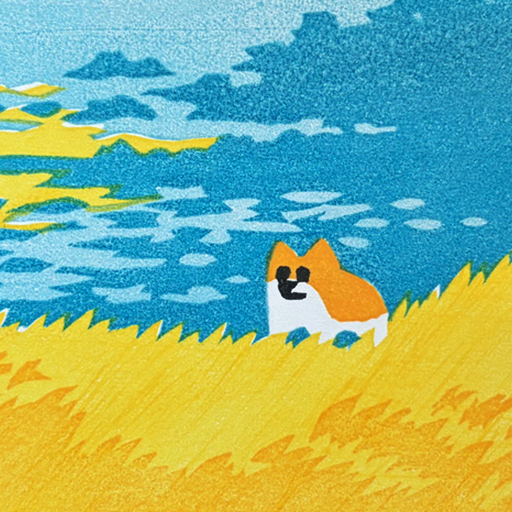 朝の海辺